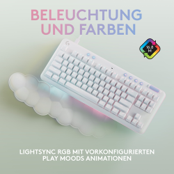 LOGITECH Gaming Tastatur G713 weiß