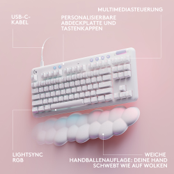 LOGITECH Gaming Tastatur G713 weiß