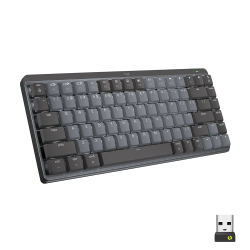 Logitech Tastatur MX mini tactile grau