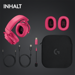 Logitech Gaming Headset Pro X2 Magenta