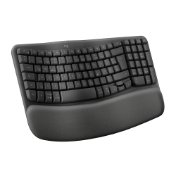 Logitech Tastatur Wave Keys Business Graphite