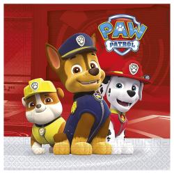 PROCOS Servietten Paw Patrol 33 x 33 cm 20 Stück bunt