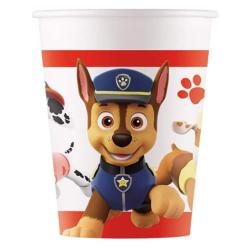 PROCOS Pappbecher Paw Patrol 200 ml bunt