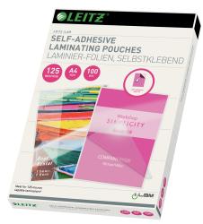 LEITZ Laminierfolie A4 125 mµ 100 Stück selbstklebend