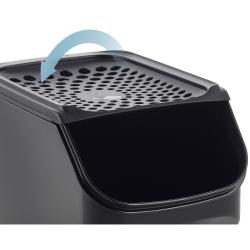 TUPPERWARE OnionSmart Vorratsbehälter für Zwiebeln schwarz