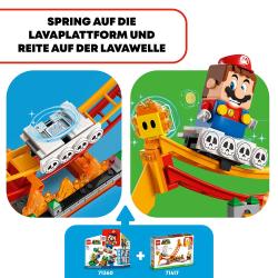 LEGO® Super Mario Lavawelle-Fahrgeschäft Erweiterungsset 218 Teile