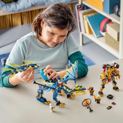  LEGO® NINJAGO Kaiserliches Mech-Duell gegen den Elementardrachen 1038 Teile 71796
