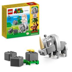 LEGO® Super Mario Rambi das Rhino Erweiterungsset 106 Teile 71420