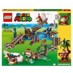 LEGO® Super Mario Diddy Kongs Lorenritt Erweiterungsset 1157 Teile 71425