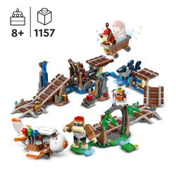 LEGO® Super Mario Diddy Kongs Lorenritt Erweiterungsset 1157 Teile 71425