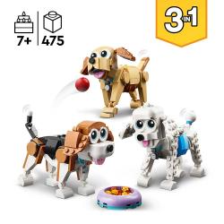 LEGO® Creator 3-in-1 Niedliche Hunde 475 Teile 31137