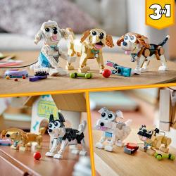 LEGO® Creator 3-in-1 Niedliche Hunde 475 Teile 31137