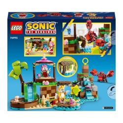 LEGO® Sonic Amys Tierrettungsinsel 388 Teile 76992