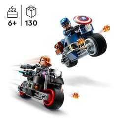 LEGO® Marvel Super Heroes Black Widows & Captain Americas Motorräder 130 Teile 76260