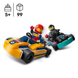 LEGO® Go-Karts mit Rennfahrern 99 Teile 60400