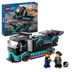 LEGO® City Autotransporter mit Rennwagen 328 Teile 60406