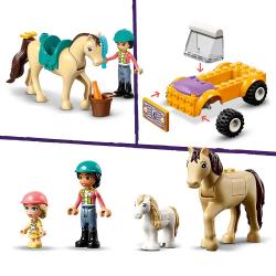 LEGO® Friends Pferde- und Pony-Anhänger 105 Teile 42634