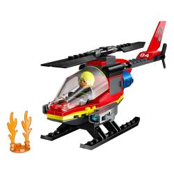 LEGO® City Feuerwehrhubschrauber 85 Teile 60411