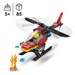 LEGO® City Feuerwehrhubschrauber 85 Teile 60411