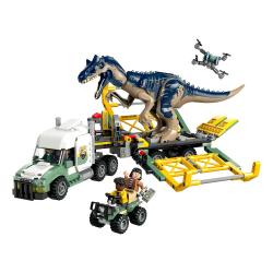 LEGO® Jurassic World Dinosaurier-Missionen: Allosaurus-Transporter 588 Teile 76966