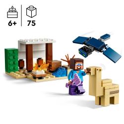 LEGO® MINECRAFT Steves Wüstenexpedition 75 Teile 21251