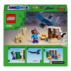 LEGO® MINECRAFT Steves Wüstenexpedition 75 Teile 21251