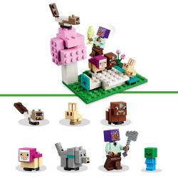 LEGO® Minecraft Das Tierheim 206 Teile 21253