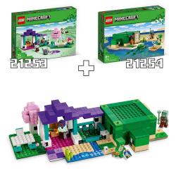 LEGO® Minecraft Das Tierheim 206 Teile 21253