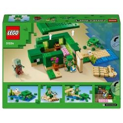 LEGO® MINECRAFT Das Schildkrötenstrandhaus 234 Teile 21254
