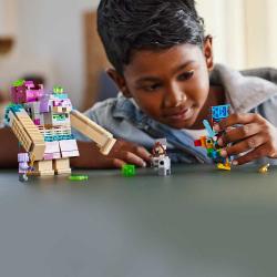 LEGO® MINECRAFT Showdown mit dem Verschlinger 420 Teile 21257