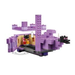 LEGO® Minecraft Der Enderdrache und das Endschiff 657 Teile 21264