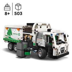 LEGO® TECHNIC Mack LR Electric Müllwagen 503 Teile 42166