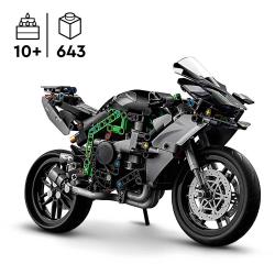 LEGO® TECHNIC Kawasaki Ninja H2R Motorrad 643 Teile 42170