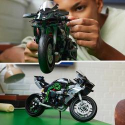 LEGO® TECHNIC Kawasaki Ninja H2R Motorrad 643 Teile 42170