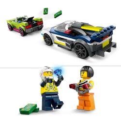 LEGO® City Verfolgungsjagd mit Polizeiauto und Muscle Car 213 Teile 60415 