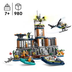 LEGO® City Polizeistation auf der Gefängnisinsel 980 Teile 60419