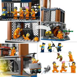 LEGO® City Polizeistation auf der Gefängnisinsel 980 Teile 60419