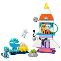 LEGO® DUPLO 3-in-1-Spaceshuttle für viele Abenteuer 58 Teile 10422