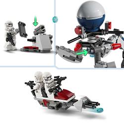 LEGO® STAR WARS Clone Trooper & Battle Droid Battle Pack 215 Teile 75372