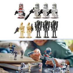 LEGO® STAR WARS Clone Trooper & Battle Droid Battle Pack 215 Teile 75372