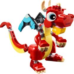 LEGO® CREATOR 3 in 1 Roter Drache 149 Teile 31145