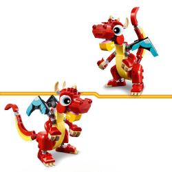 LEGO® CREATOR 3 in 1 Roter Drache 149 Teile 31145