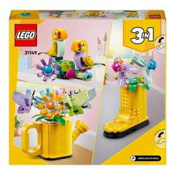 LEGO® CREATOR 3 in 1 Gießkanne mit Blumen 420 Teile 31149