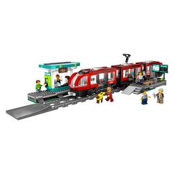 LEGO® CITY Straßenbahn mit Haltestelle 811 Teile 60423