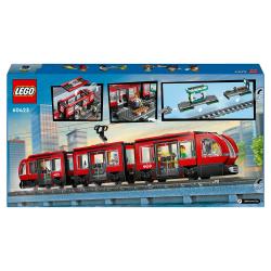 LEGO® CITY Straßenbahn mit Haltestelle 811 Teile 60423