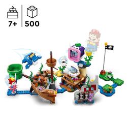 LEGO® Super Mario Dorrie und das versunkene Schiff Erweiterungsset 500 Teile 71432