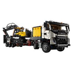 LEGO® Volvo FMX LKW mit EC230 Electric Raupenbagger 2274 Teile 42175