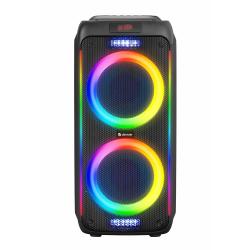 DENVER Partylautsprecher BPS-458 mit RGB-Beleuchtung 1000 W Bluetooth schwarz