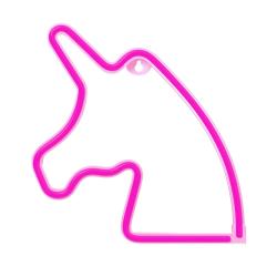 LED Licht Neon Einhorn pink