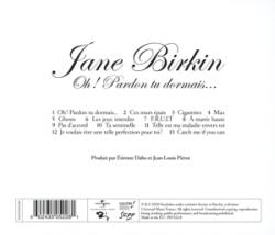 Jane Birkin: Oh! Pardon tu dormais, 1 Audio-CD - CD